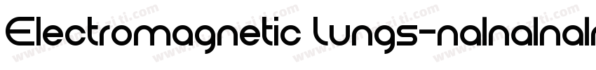 Electromagnetic Lungs字体转换